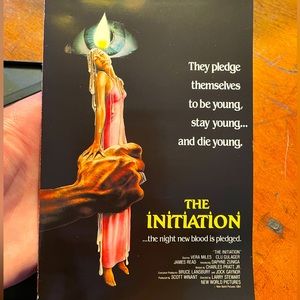 “THE INITIATION” (1983) HORROR MOVIE ORIGINAL ANCHOR BAY DVD RELEASE FROM 2002!
